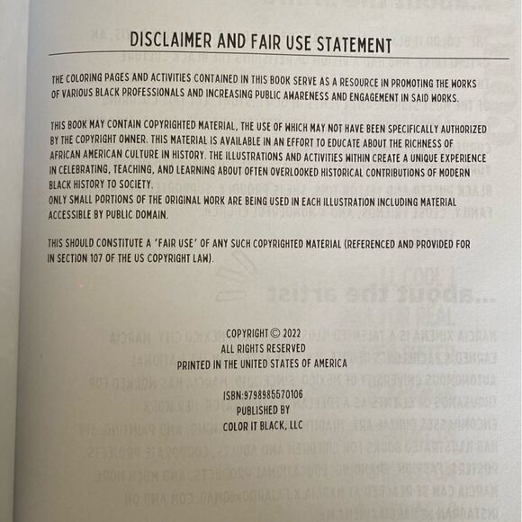 Color It Black: A 90s-Inspired Blackity-Black Adult Coloring Book Volume 1 - Picture 3 of 5